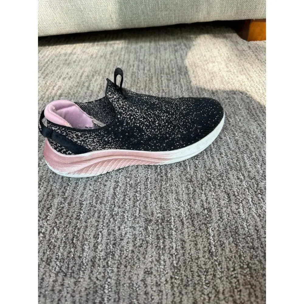 Girls Skechers Slip On Sneakers - Picture 7 of 9